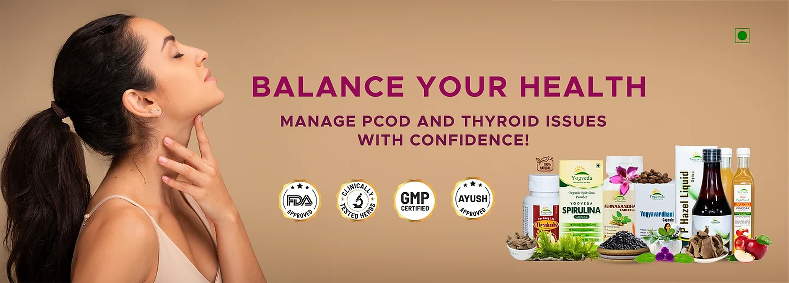 PCOD and thyroid wellness products